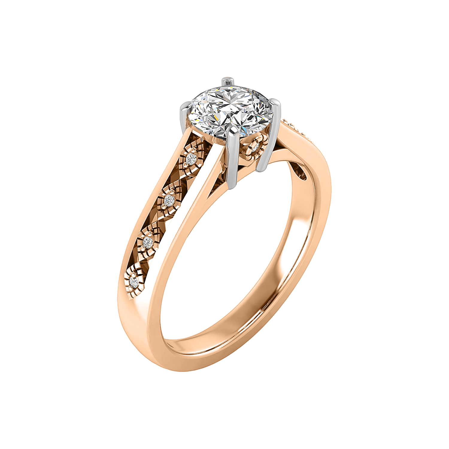 Meadow Solitaire engagement ring
